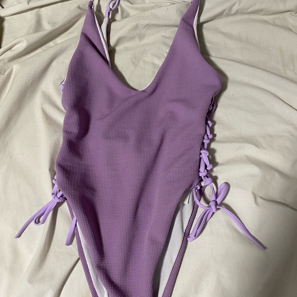 Purple one piece